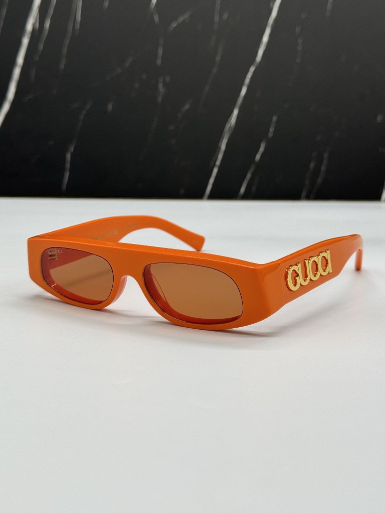 New Gucci Gg1771s 007 Sunglasses Orange Women Gucci Eyewear